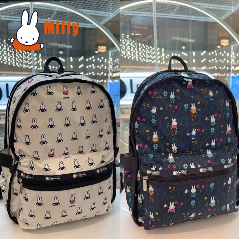 Good Floral & Wedding Decor Supply - Kawaii Miffy-rugzak Schattig konijn LeSportsac-stijl Lichtgewicht