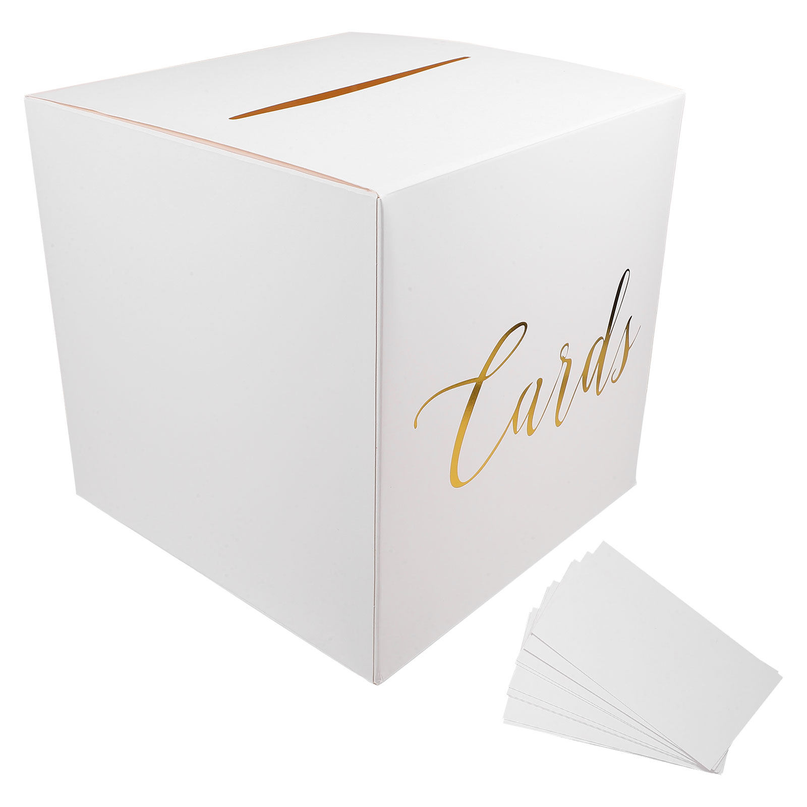 Wedding Card Box - 1 set bruiloftskaartdoosjes van papier, rustieke
