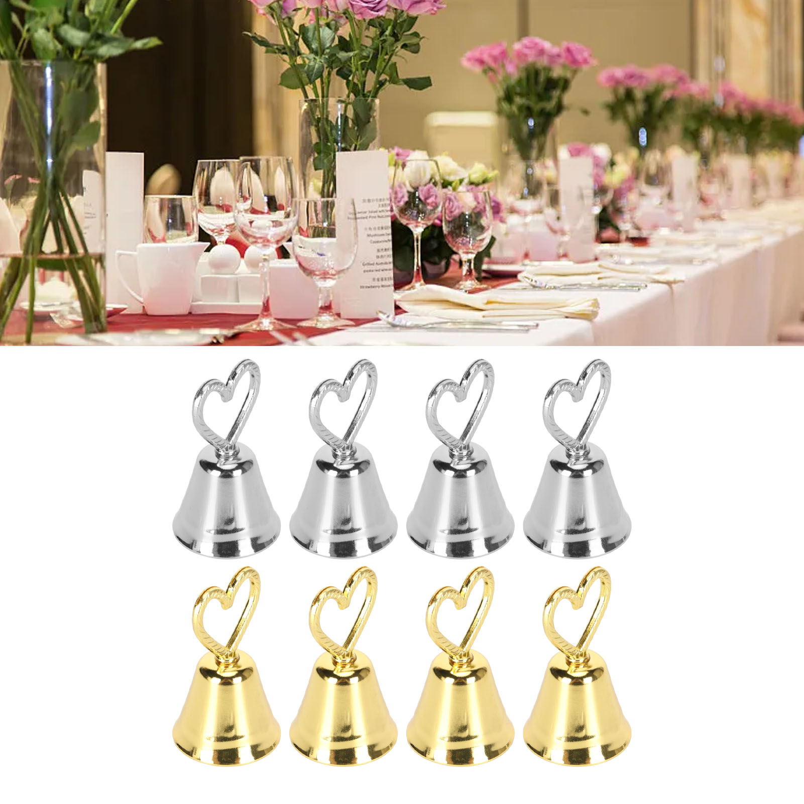 Gouden plaatskaarthouders, han - Table Number Gold recensie en prijs