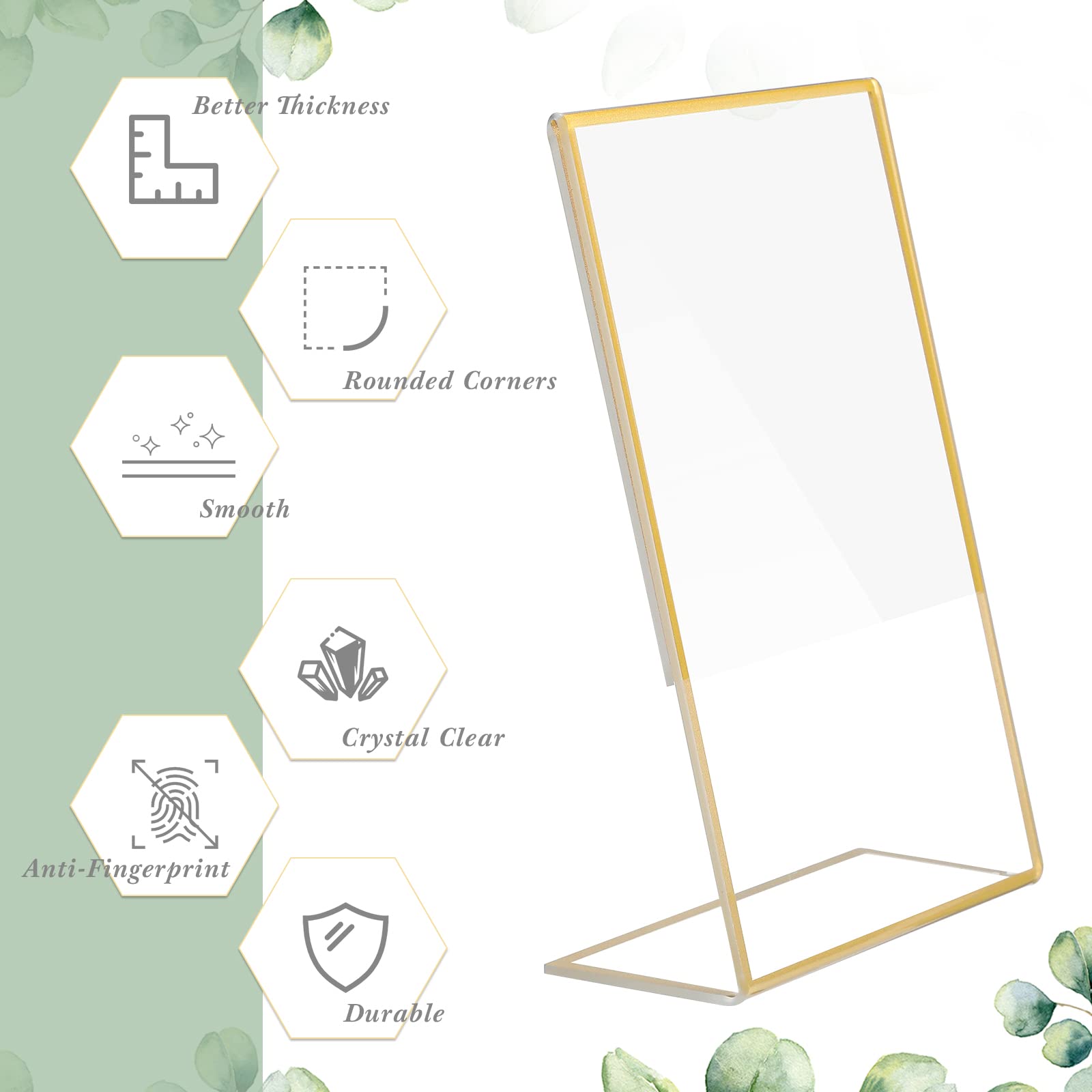 Gouden Frame Acryl Bord Houder - Table Number Gold recensie en prijs