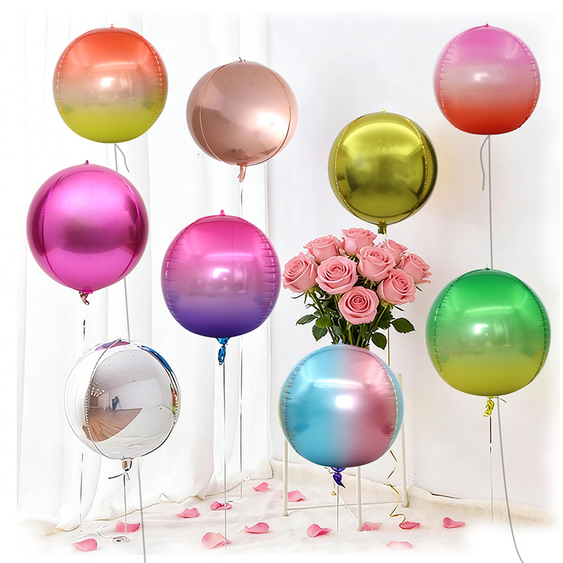 5 stuks 10 18 22 inch 4D ronde - Wedding/Event Supply Store recensie en prijs