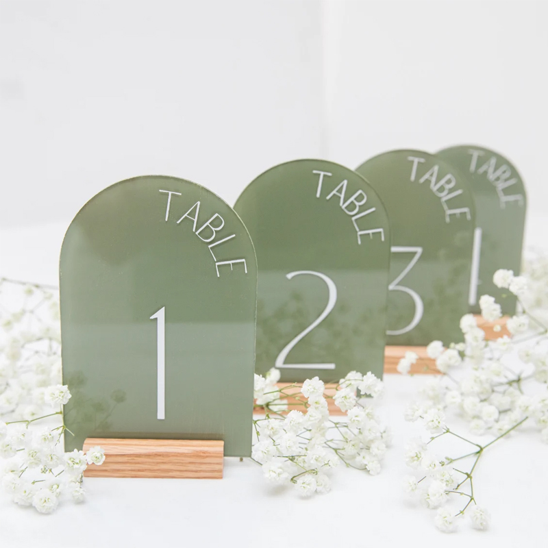 Gepersonaliseerde Painted Teru - Table Number Gold recensie en prijs