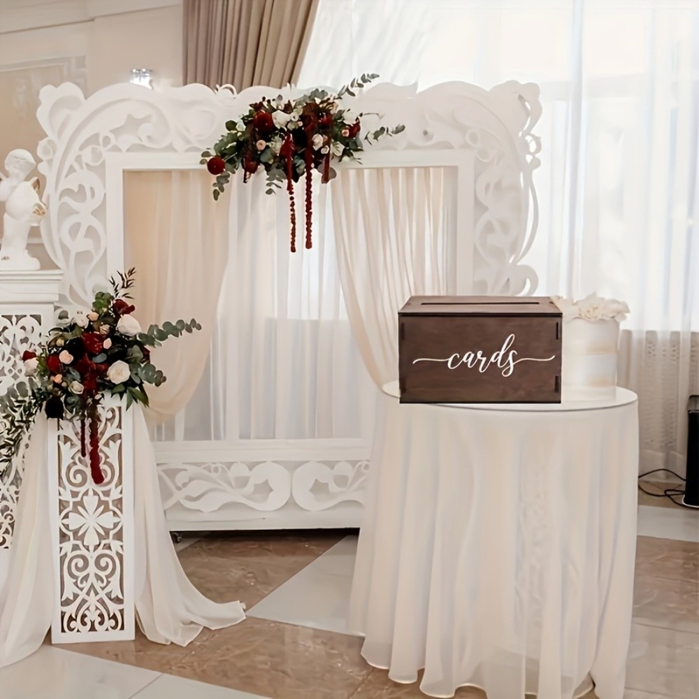 Nieuwe houten trouwkaartendoos - Wedding Card Box recensie en prijs