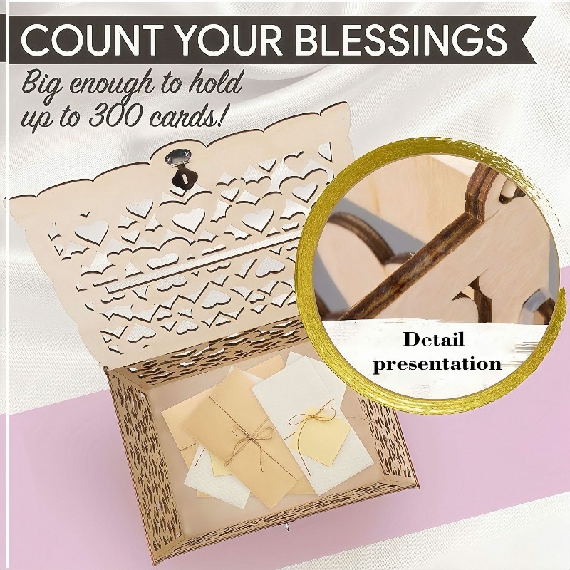 DIY Houten Mr. & Mrs. Huwelijk - Wedding Card Box recensie en prijs