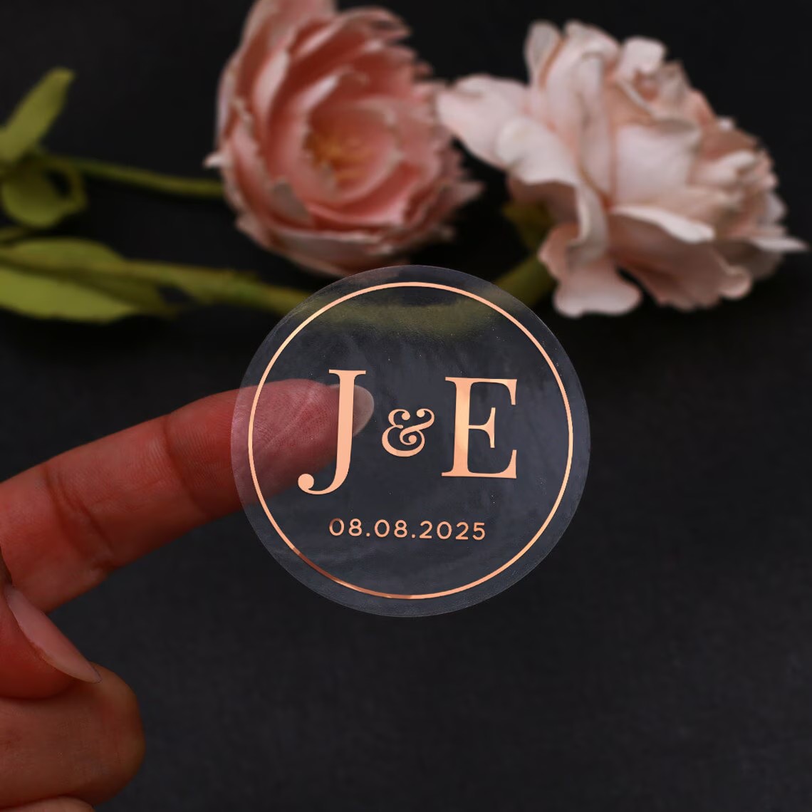 Duidelijke botanische trouwsti - Wedding Envelopes recensie en prijs