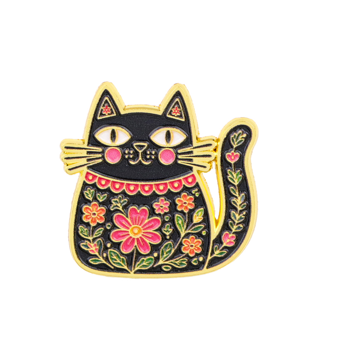 Folk Art Bloemen Zwarte Kat Em - Good Floral & Wedding Decor Supply recensie en prijs