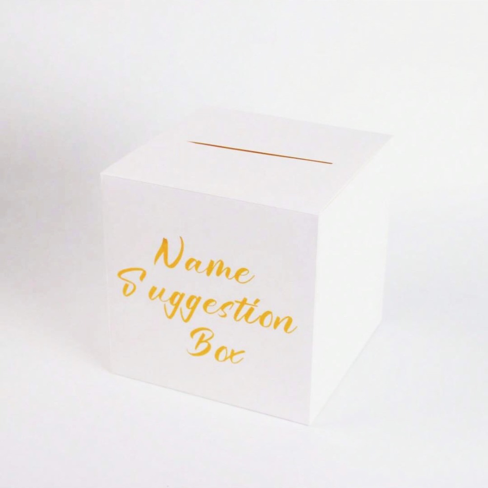 Creatieve witte zwarte trouwka - Wedding Card Box recensie en prijs